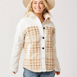 Vineyard Shacket: Birch Plaid